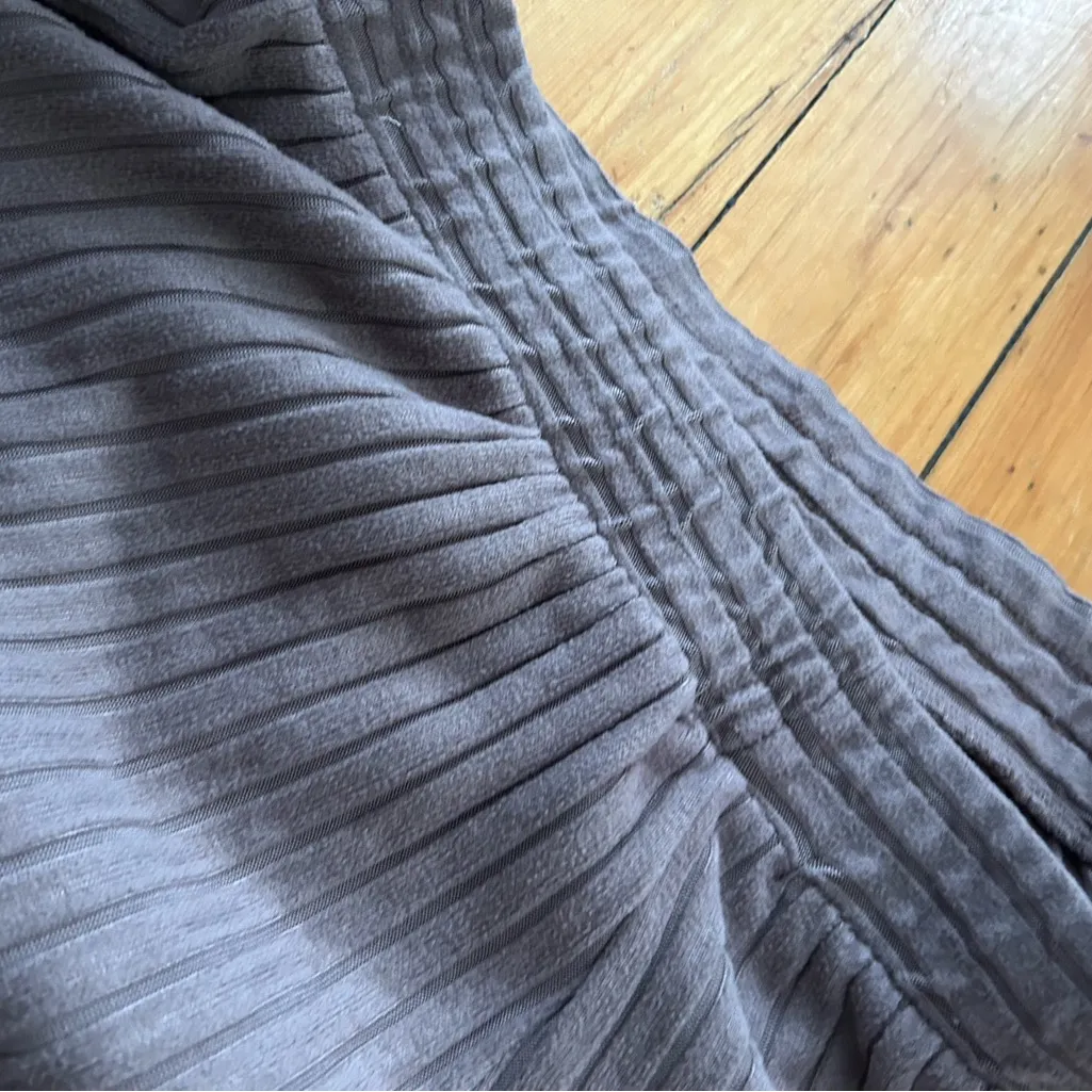 Z supply Brown  Ribbed Wide-Leg Pants soft large lounge pajama - Image 5