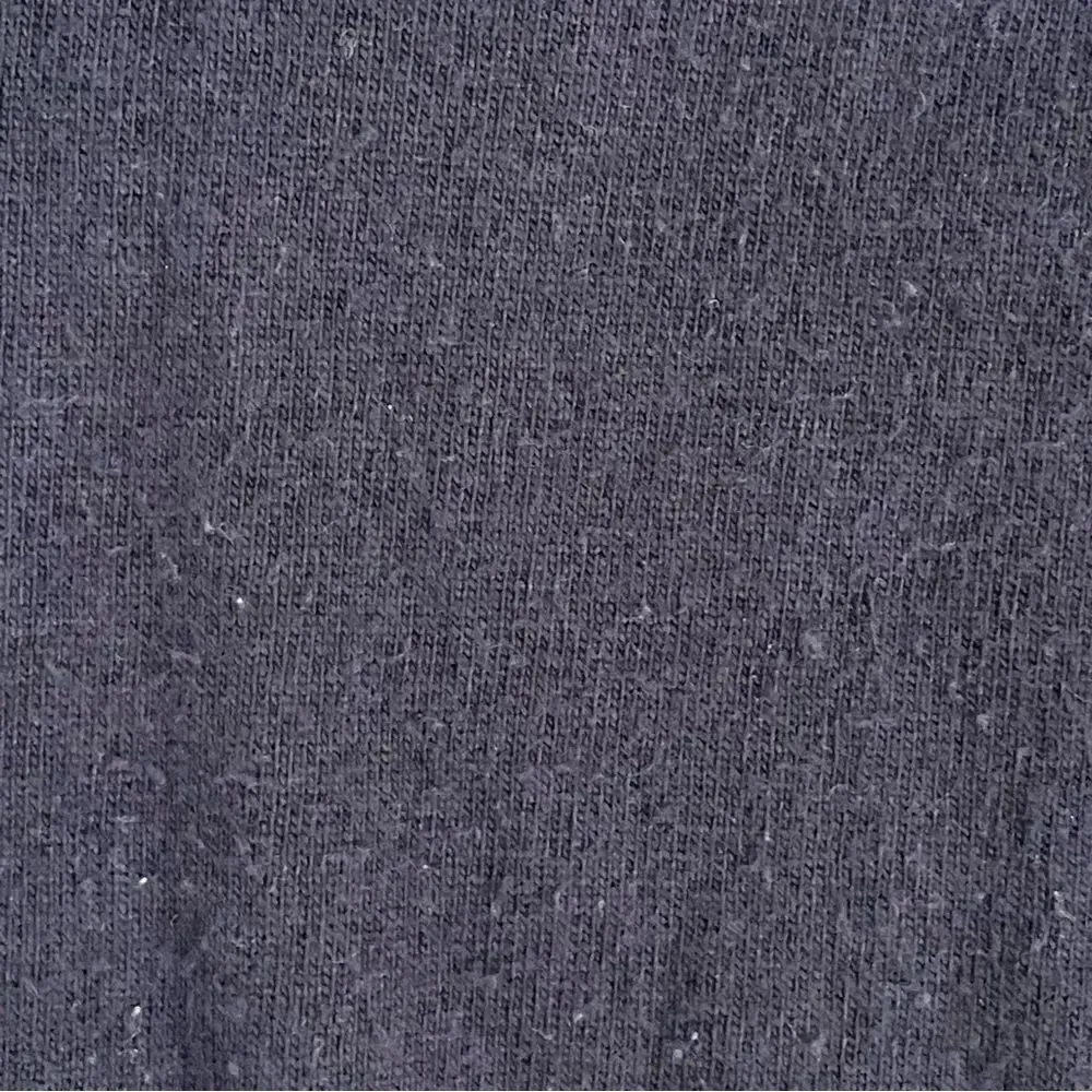 Trouve Mixed Media Solid Front Stripes Back VNeck Lightweight Sweater SZ XS Blue - Image 12