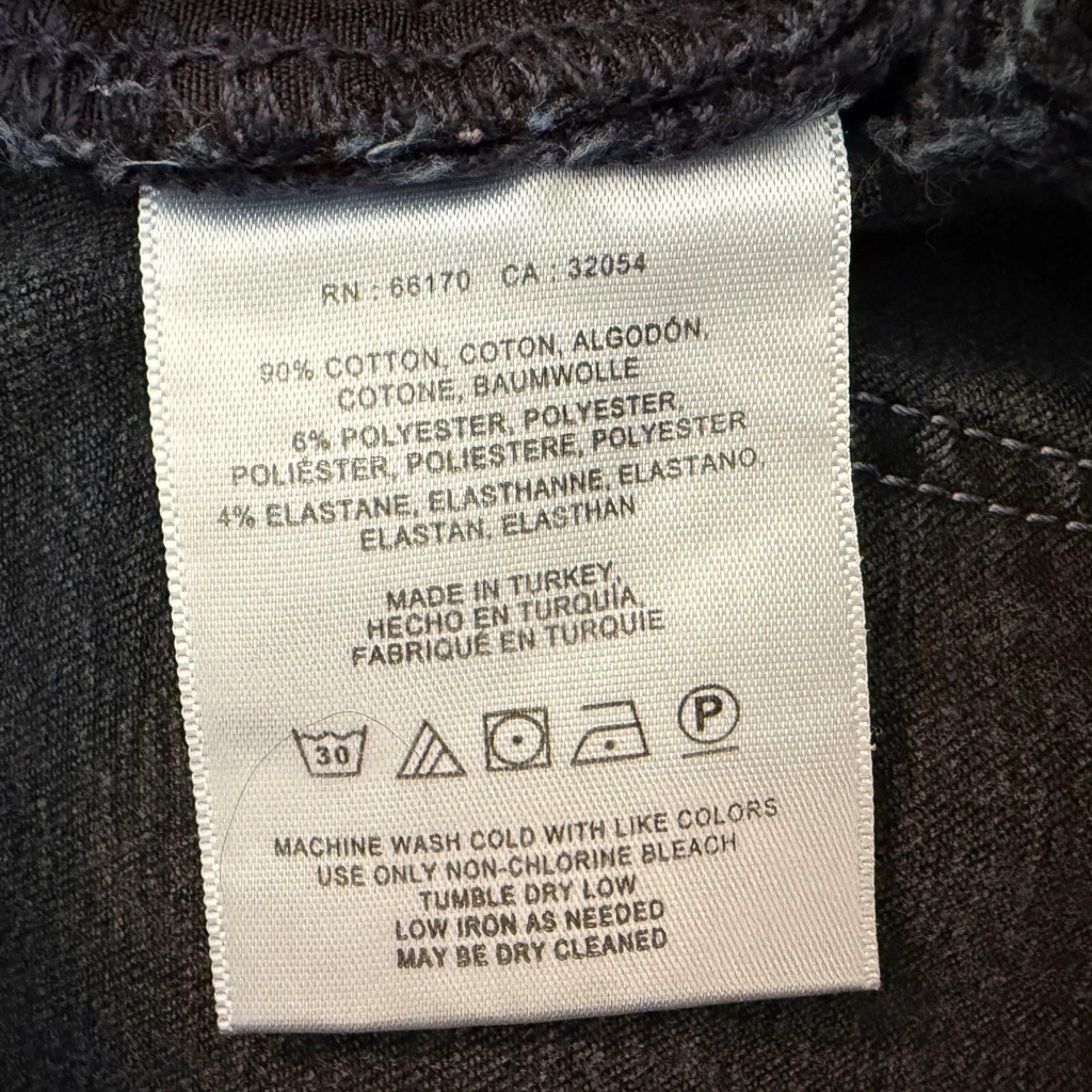 Pilcro And The Letterpress High Rise Denim Legging Heather Black Jeans Sz 27 - Image 8