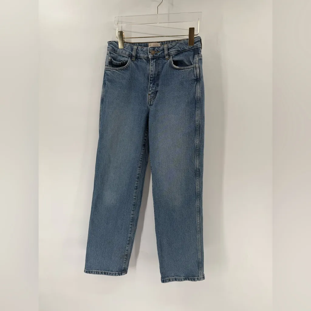 SEZANE Size 25 L’iconique Droit Jeans Blue Denim High Rise Pants - Image 3