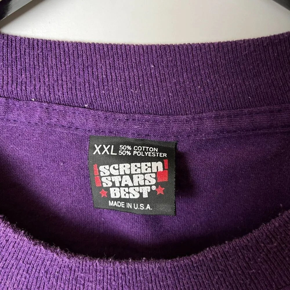 1992 Boise River Festival T Shirt Vintage 90s Extra Large XL Purple Graphic Tee - Image 16