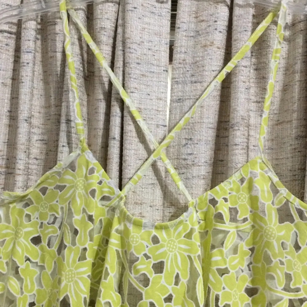 ASOS Sheer Floral Trapeze Mini Dress - Image 2