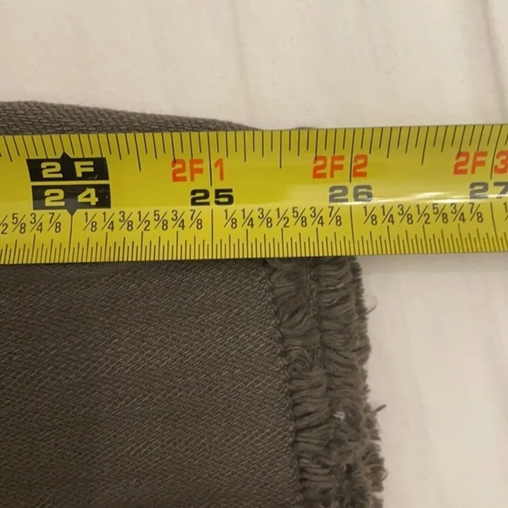 Pistola Olive Green Mossy Oak Zip Ankle Jeans Womens Size 32 - Image 7