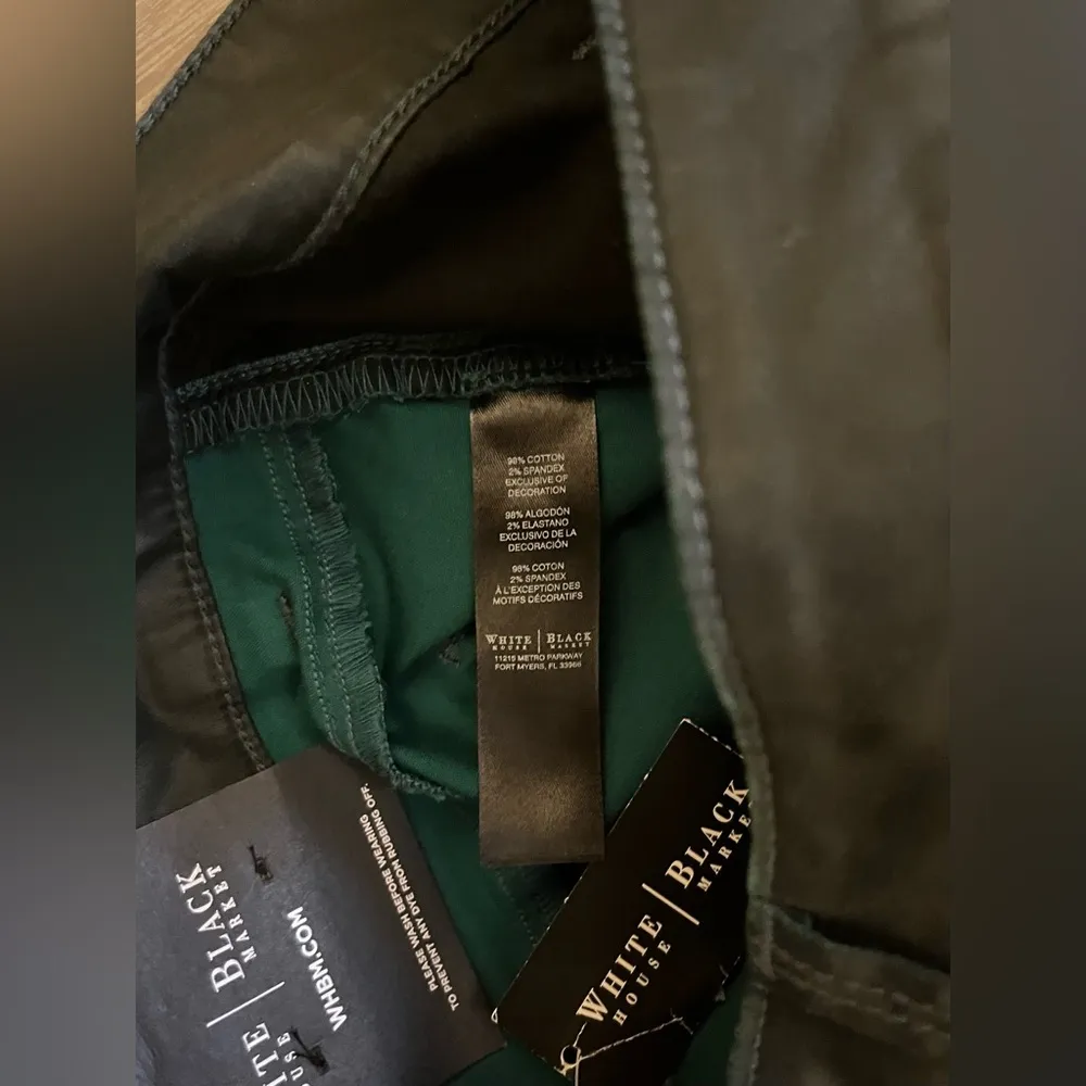 White House Black The Saint Honore Jean Collection Skimmer Spruce Size 00 NWT - Image 15