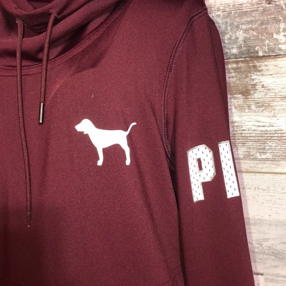 Pink Victoria’s Secret ultimate neon sweatshirt size small orange and ma… - Image 2