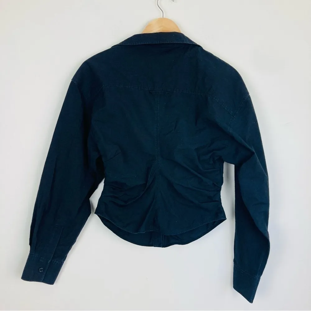 Jacquemus black long sleeved corset style top. Size 40 (US size 12) - Image 5