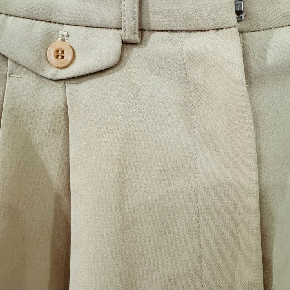 The Frankie Shop Butter Yellow high waisted Pleated Trouser Size XS EUC - Image 12