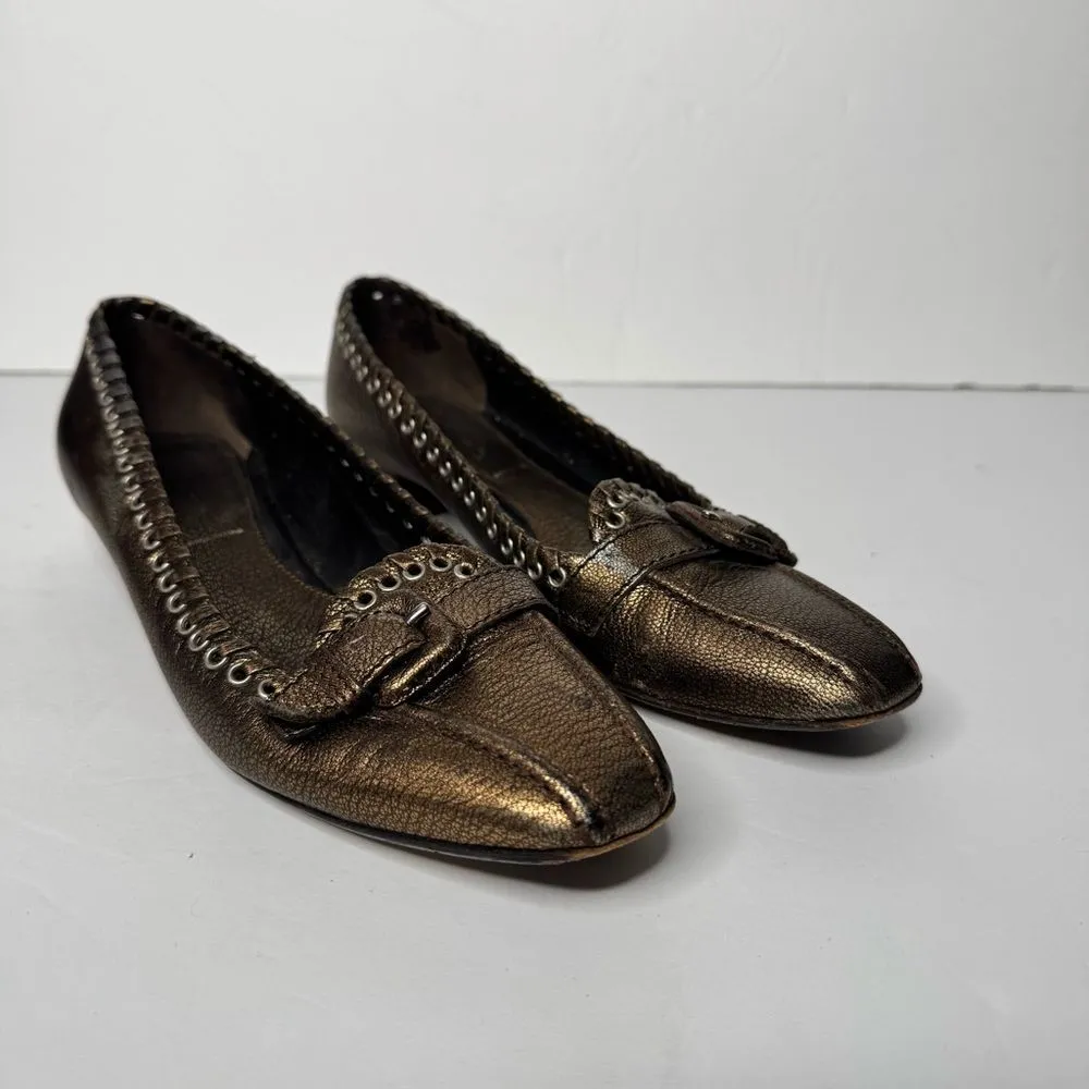 Prada  bronze flats size 38 - Image 3
