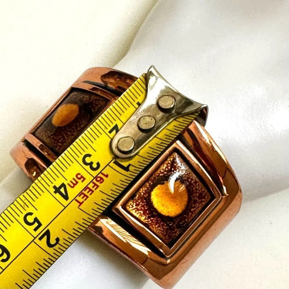 Matisse Renoir copper clamper bracelet - Image 8