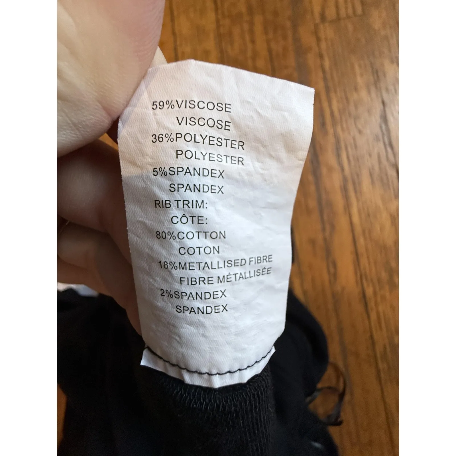 Ramy Brook Jumpsuit Womens Small Black Wrap Jogger Metallic Side Stripe Pockets - Image 8