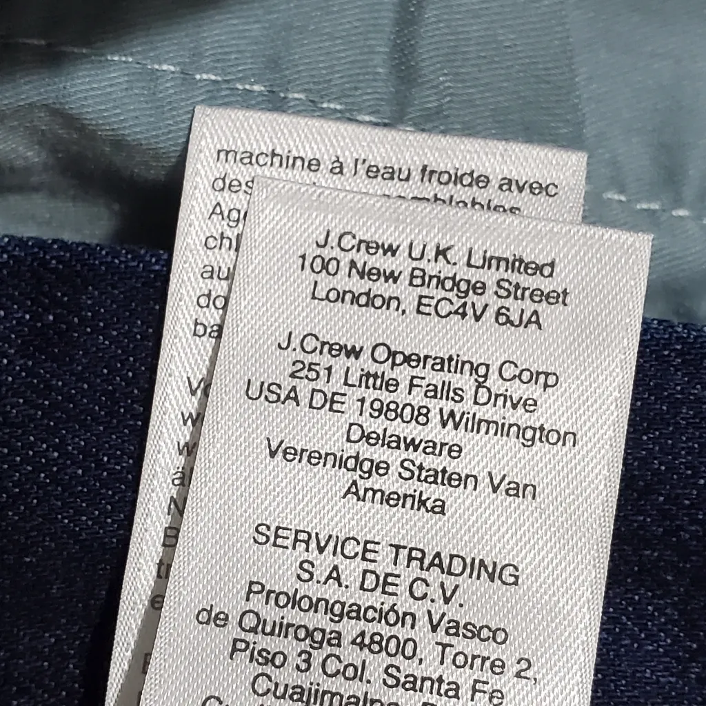 J Crew Vintage Straight Leg Jeans With Velvet Stripe‎ Denim 36 Women - Image 10