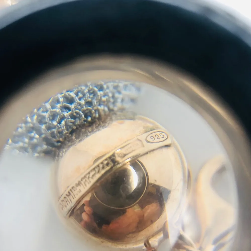 ADAM & MARTUCCI dual tone sterling silver bracelet - Image 10