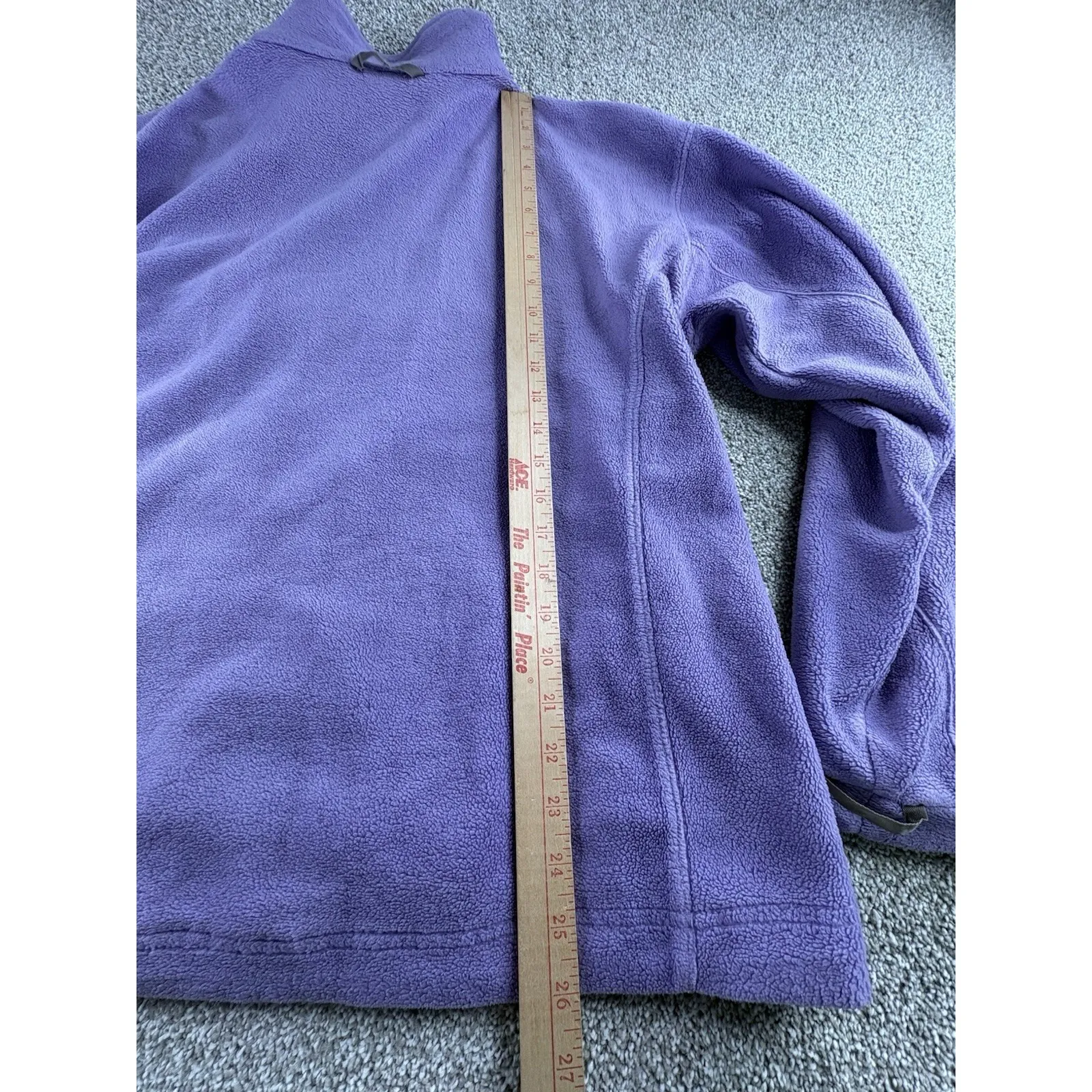 Columbia Womens XL Purple Fleece Full Zip Jacket Interchange Liner Outdoor - Image 8