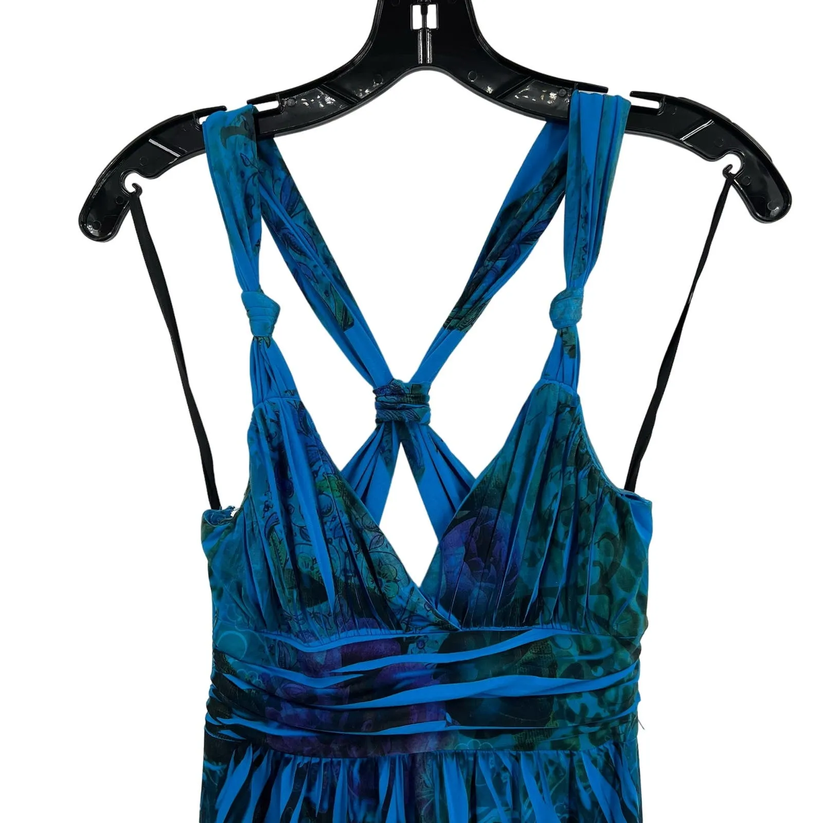 Jodi Kristopher Jodi Kristopher Blue Long Maxi Dress Size Small - Image 2