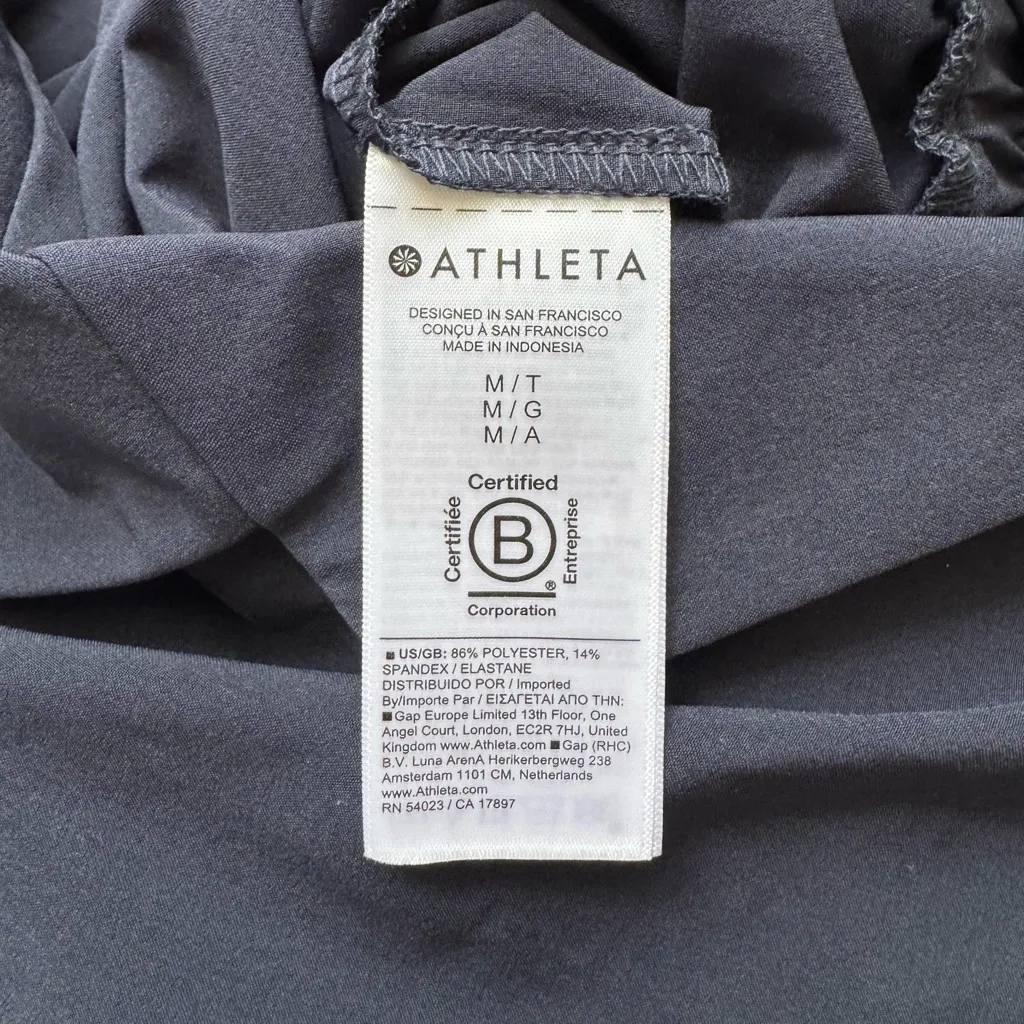 Athleta Avenue Romper Navy Size Medium - Image 8