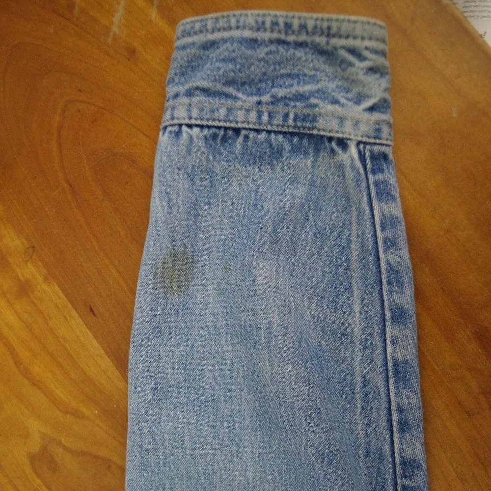 Vintage Ladies' Denim Field Barn Coat Size Petite Medium - Image 6