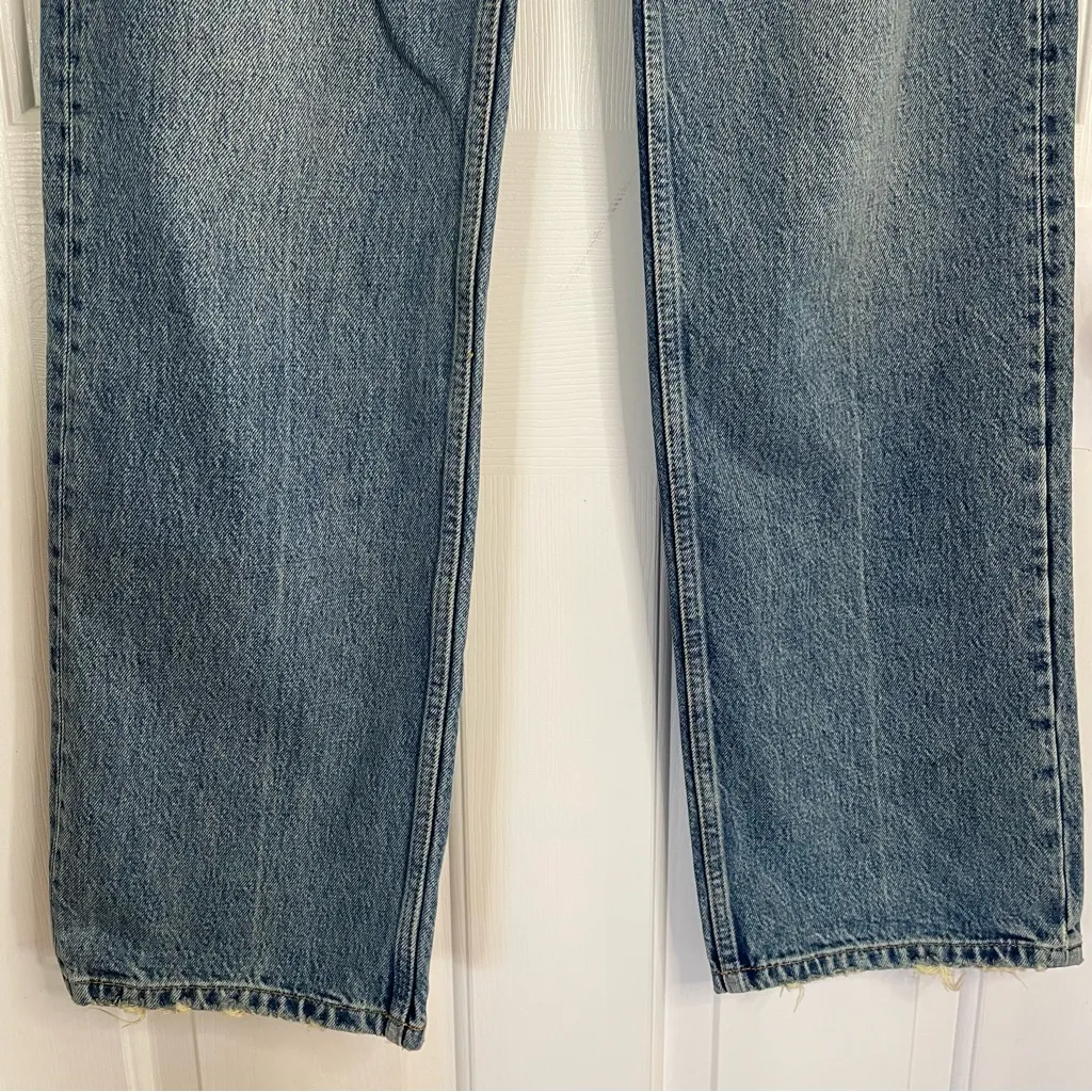 Reformation Wilder Jeans Size 25 High Rise Wide Leg ladies denim retro vibes - Image 3