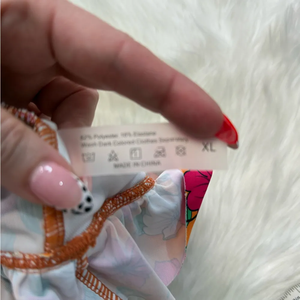 NWOT SHEIN Floral High Waisted Bikini Swimsuit - Image 5