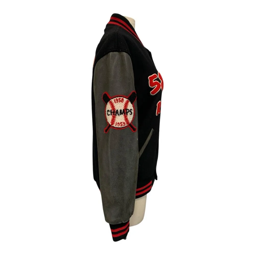 LF Varsity Letterman Wool Jacket Size 38 - Image 2