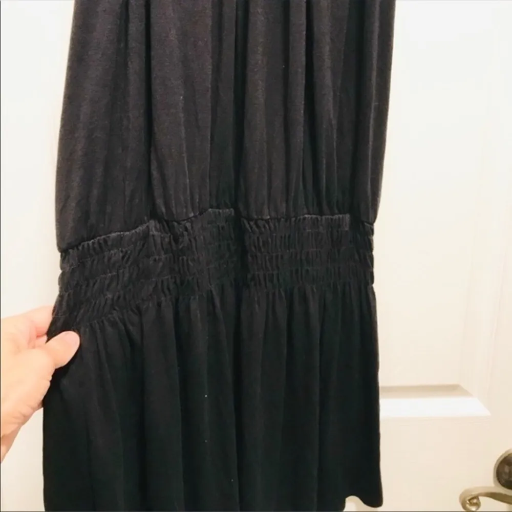 Express keyhole front drop waist knit midi black - Image 5