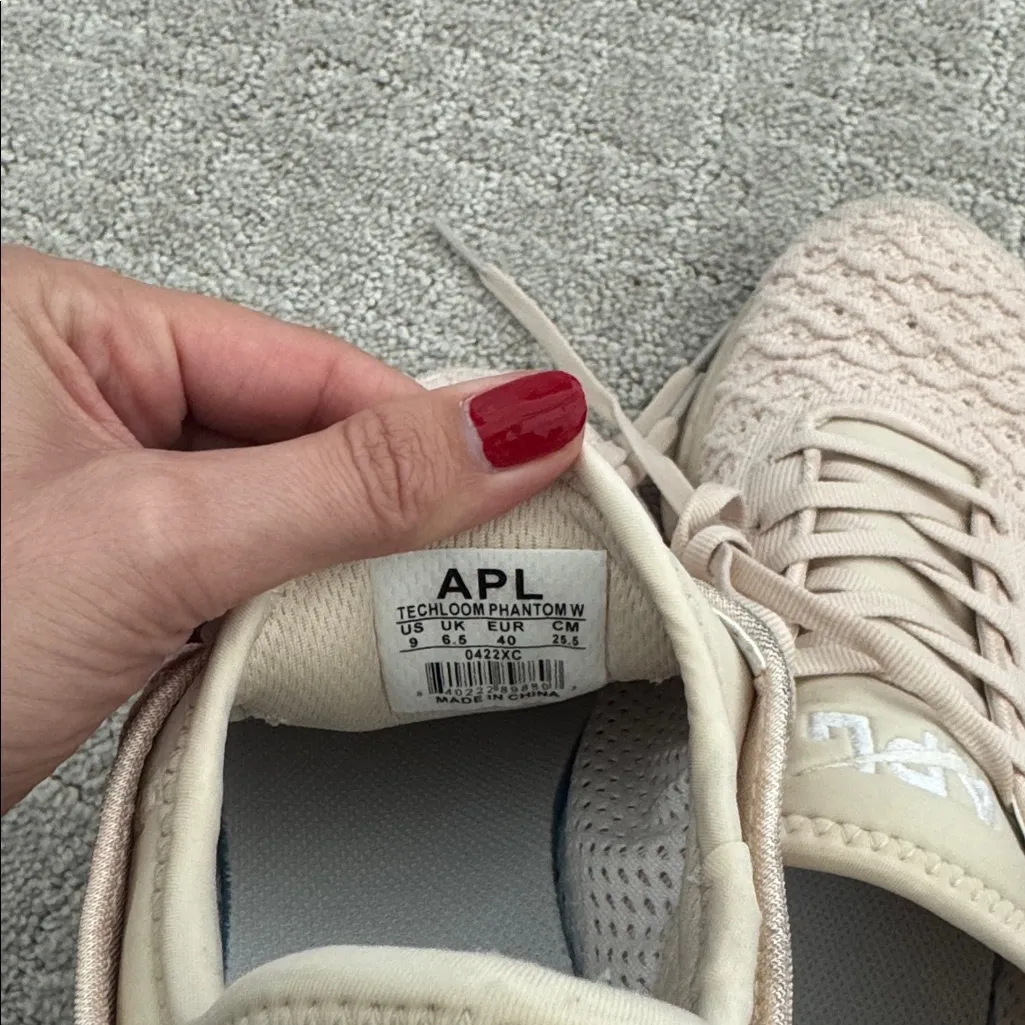 APL Techloom Phantom Sneakers sandcastle cream off white ecru beige offwhite - Image 6