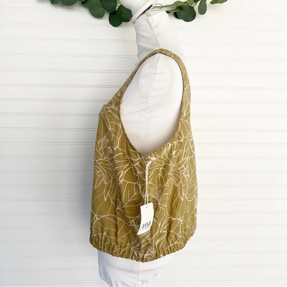 a.n.a Womens Square Neck Sleeveless Tank Top Size XL NEW - Image 4