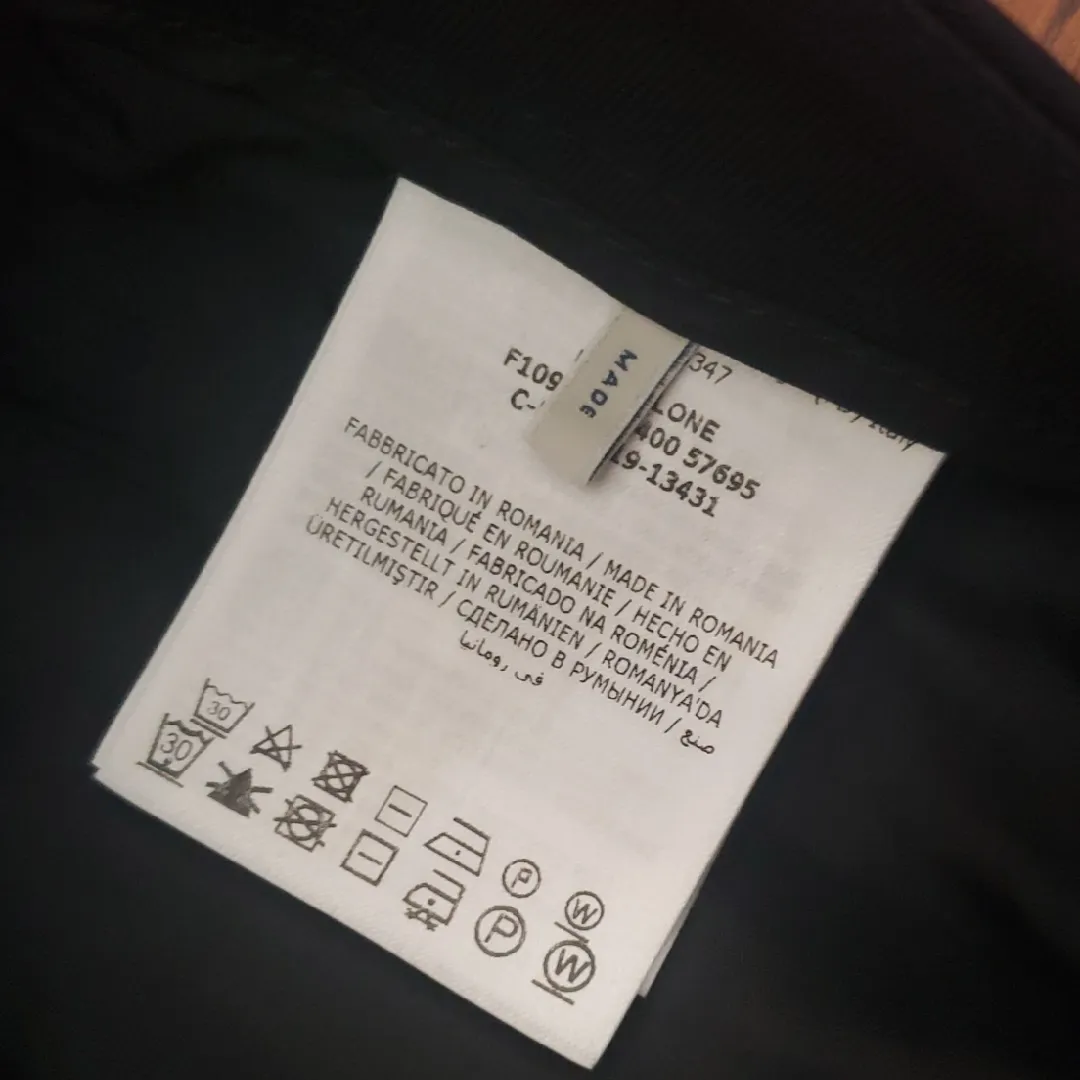 Moncler Womens Navy Blue Dress Pants Size 38 Chic Feminine Preppy Designer - Image 3