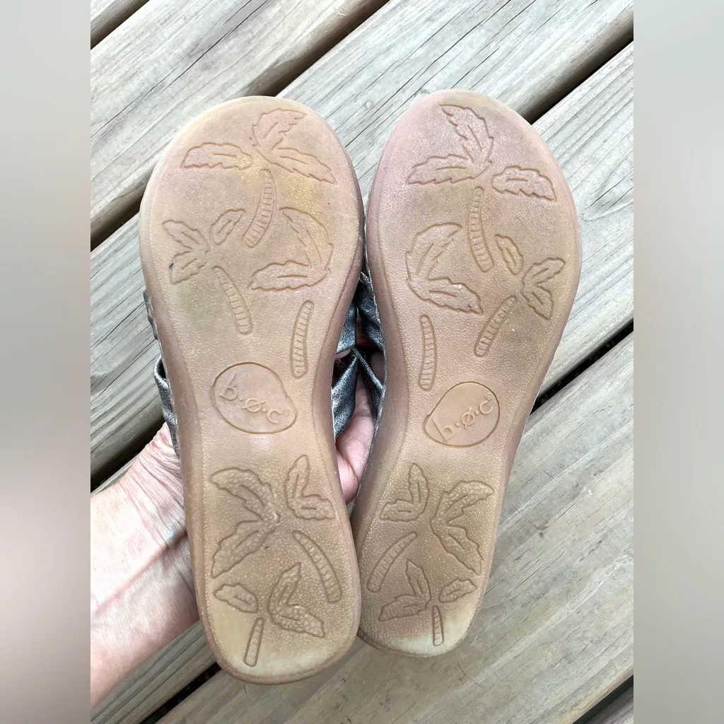 b.o.c. Women's Sandals🌷🌷 Silver Size 6 - Image 7