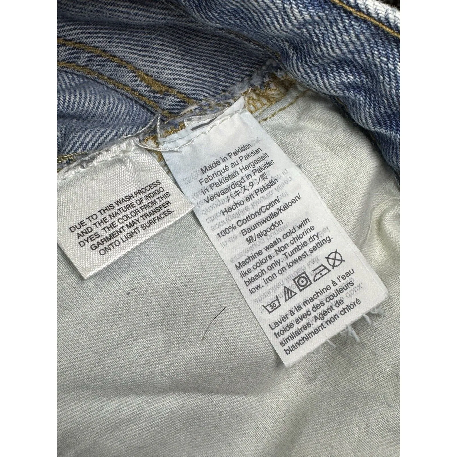 Madewell The Mom Jean Basley Wash Mild Distressed Size 25 Hi Rise - Image 8