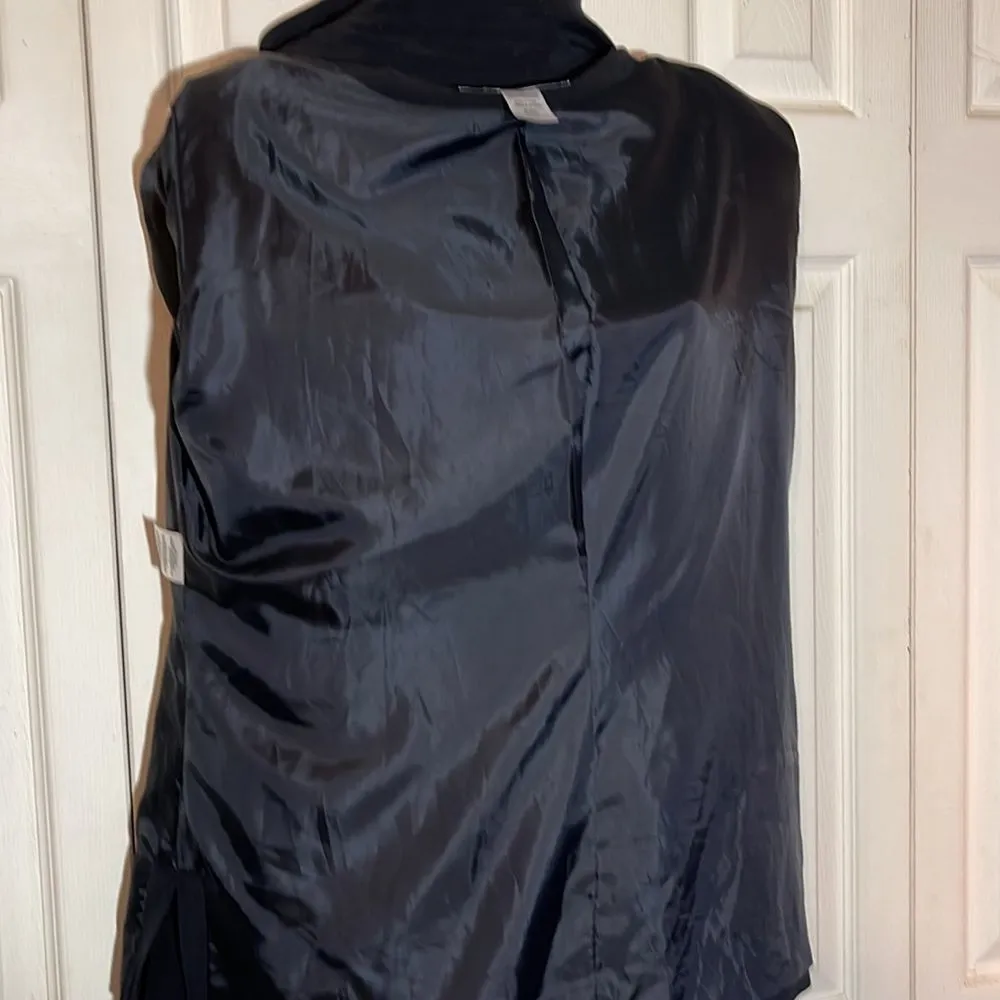 Jones New York Vintage Silk Black Ibiza Blazer New With Tags 12 - Image 10