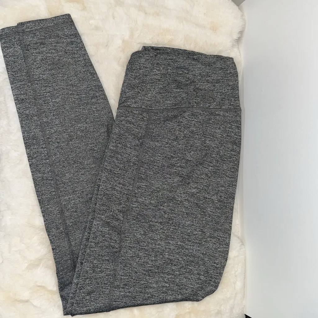 AVIA High Waist Leggings‎ w Side Pockets Heather Gray Women’s XL 16 - 18 - Image 6
