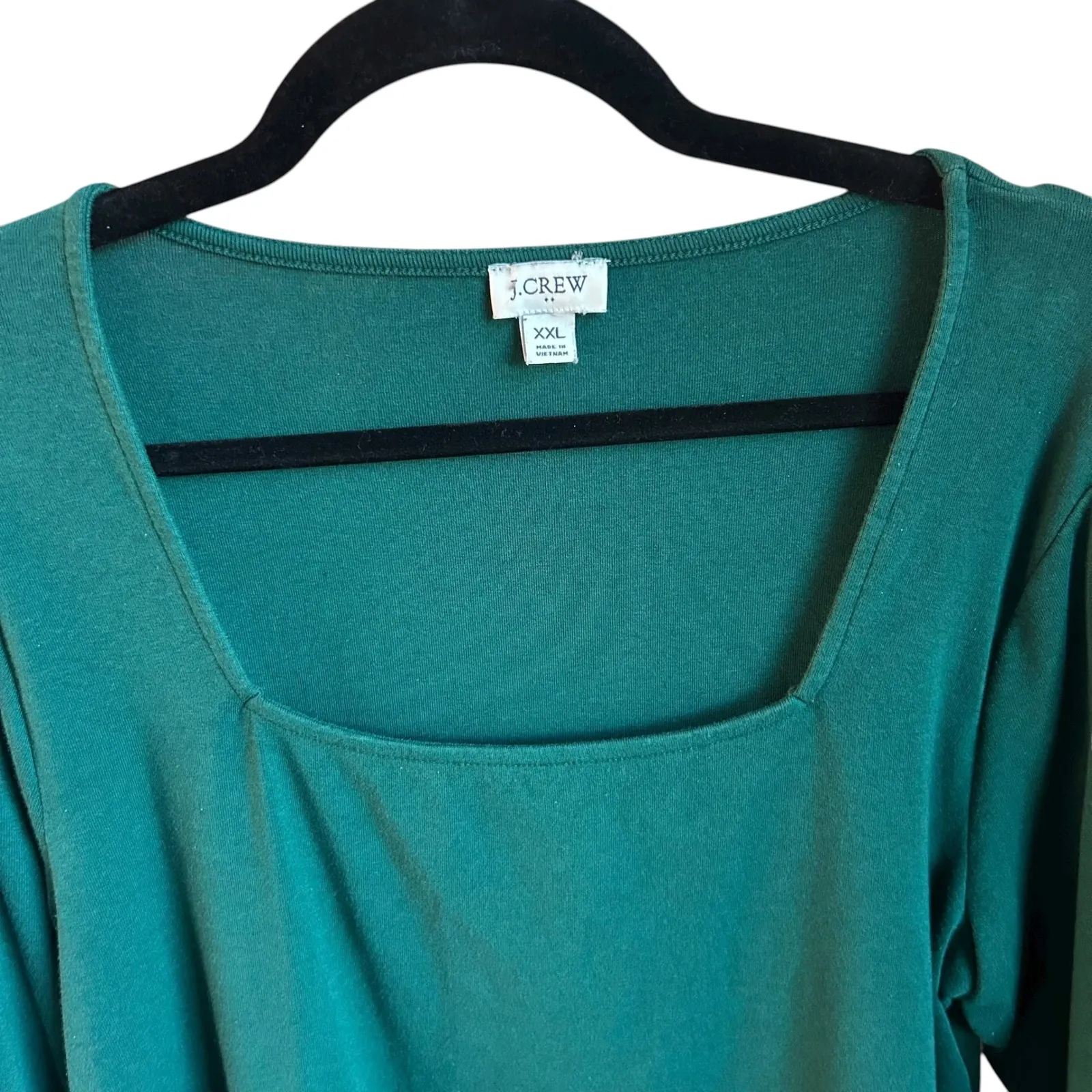 J Crew Top Green XXL‎ - Image 4