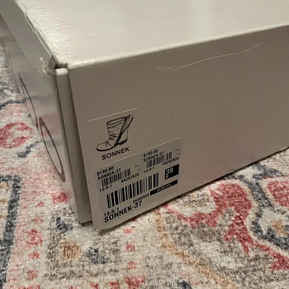 NIB Aldo Sonnek Moto Boots - Image 9