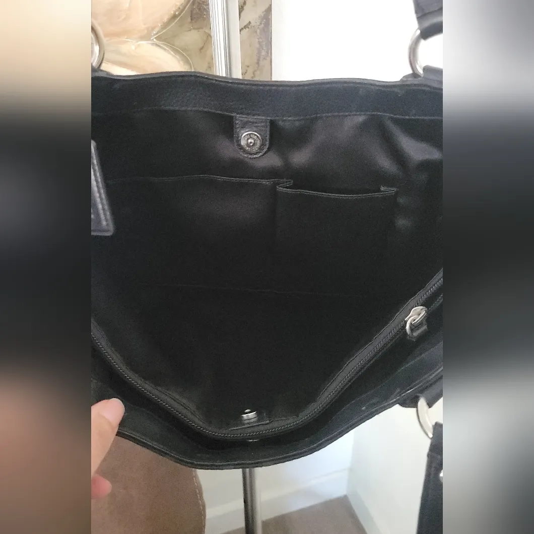 Coach Black Signature Shoulder Bag - Image 13