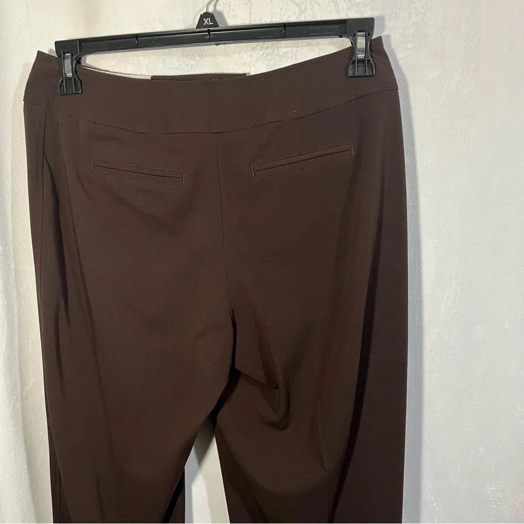 Worthington Works Stretch Separates Brown Slacks‎ Size 6 - Image 6
