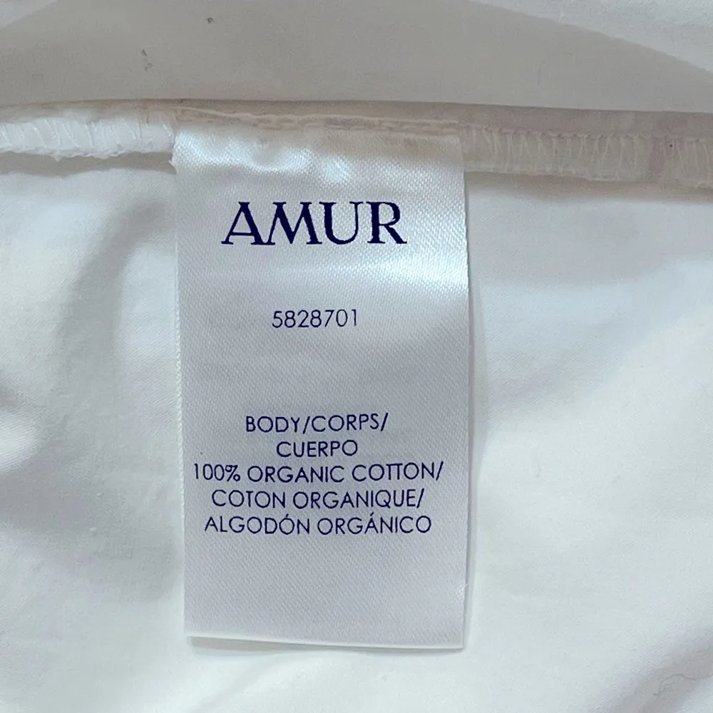 NWT AMUR Leo Poplin Tie Top, size XS - Image 8