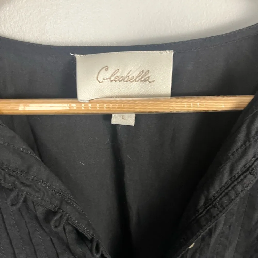 Cleobella Turner Midi Dress In Black size large - Image 5