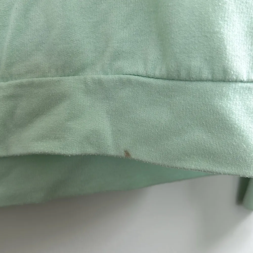 Womens XS  super soft modal blend lightweight mint sweatshirt extra small - Image 3