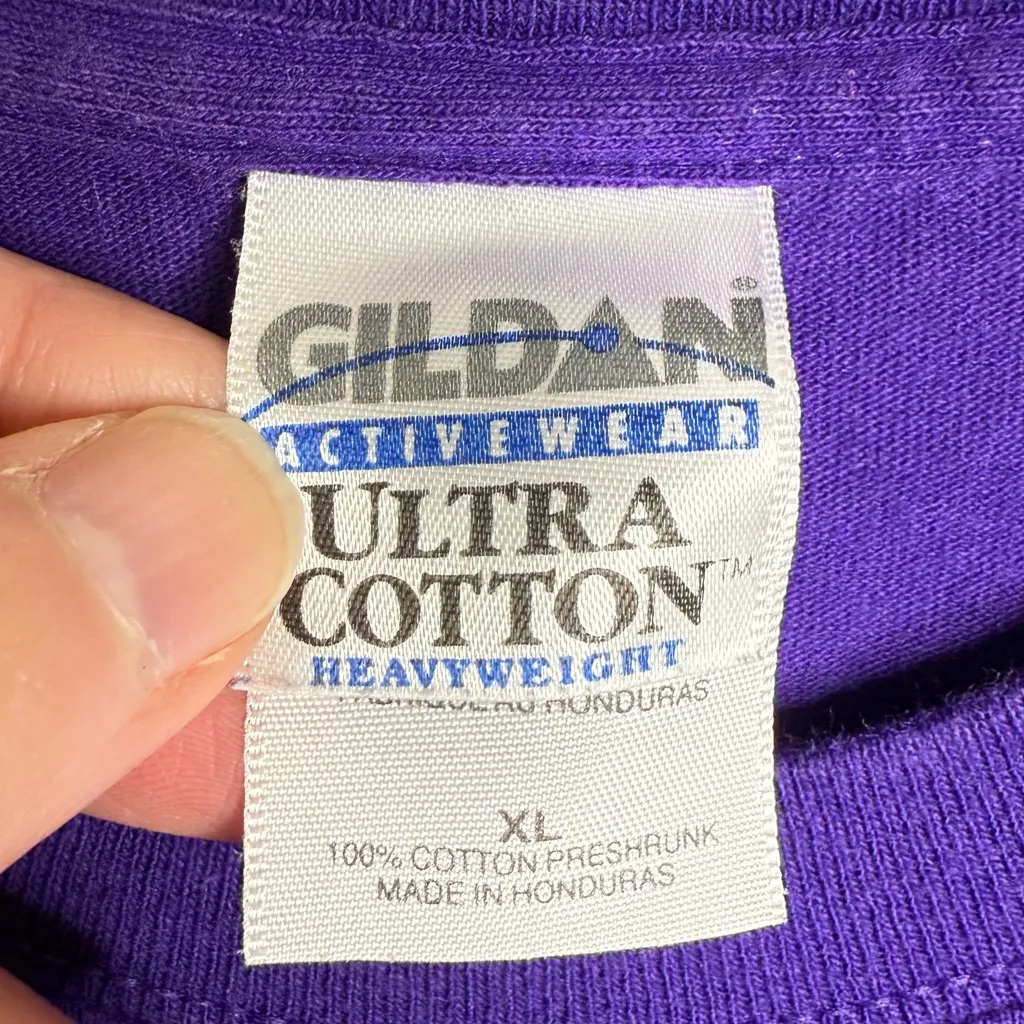 River Guide Whitewater Challengers Rafting T Shirt Size XL Purple Poconos PA - Image 3