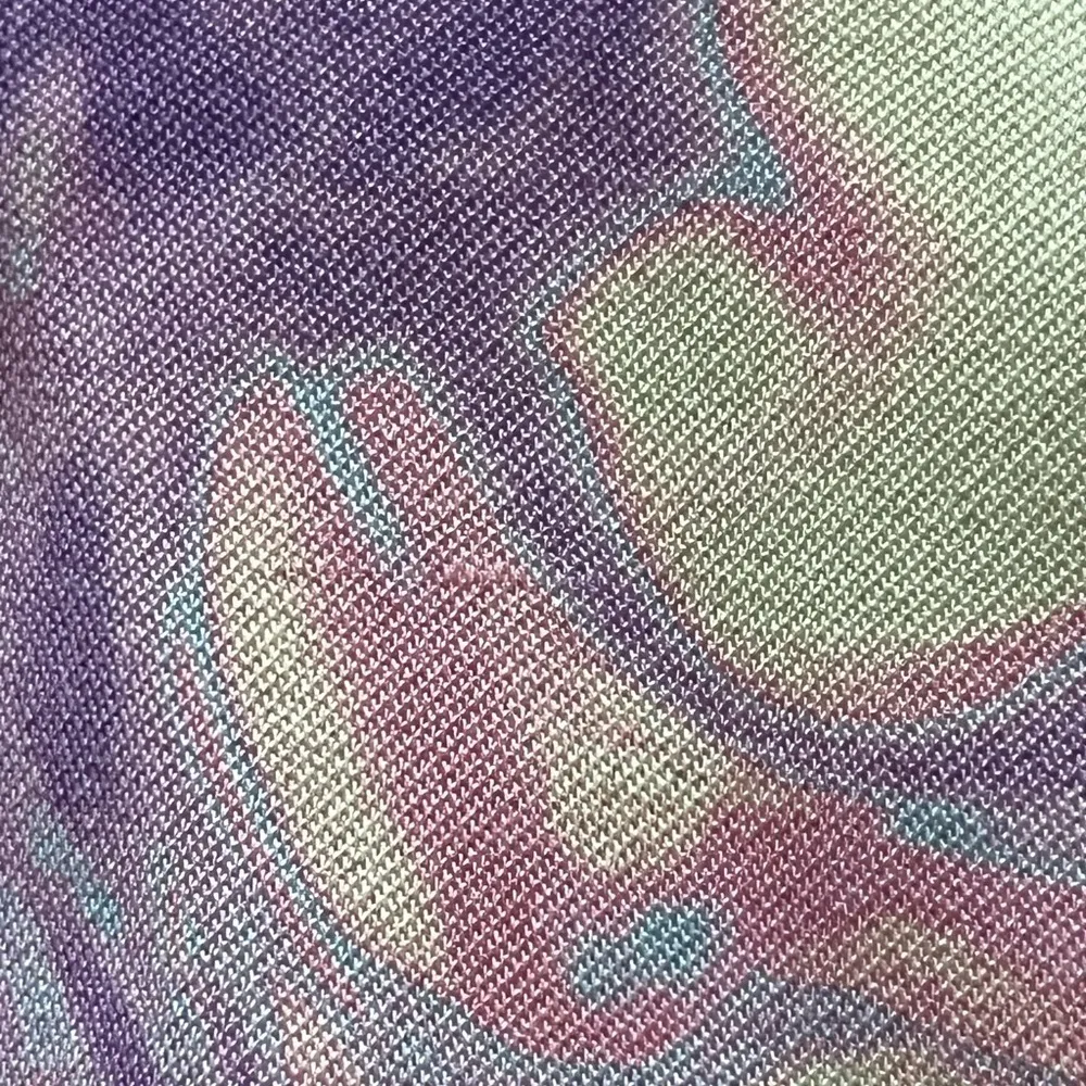 Zara Womens Tie Dye Multicolor Artsy Strappy Crop Top S deep Vneck - Image 9