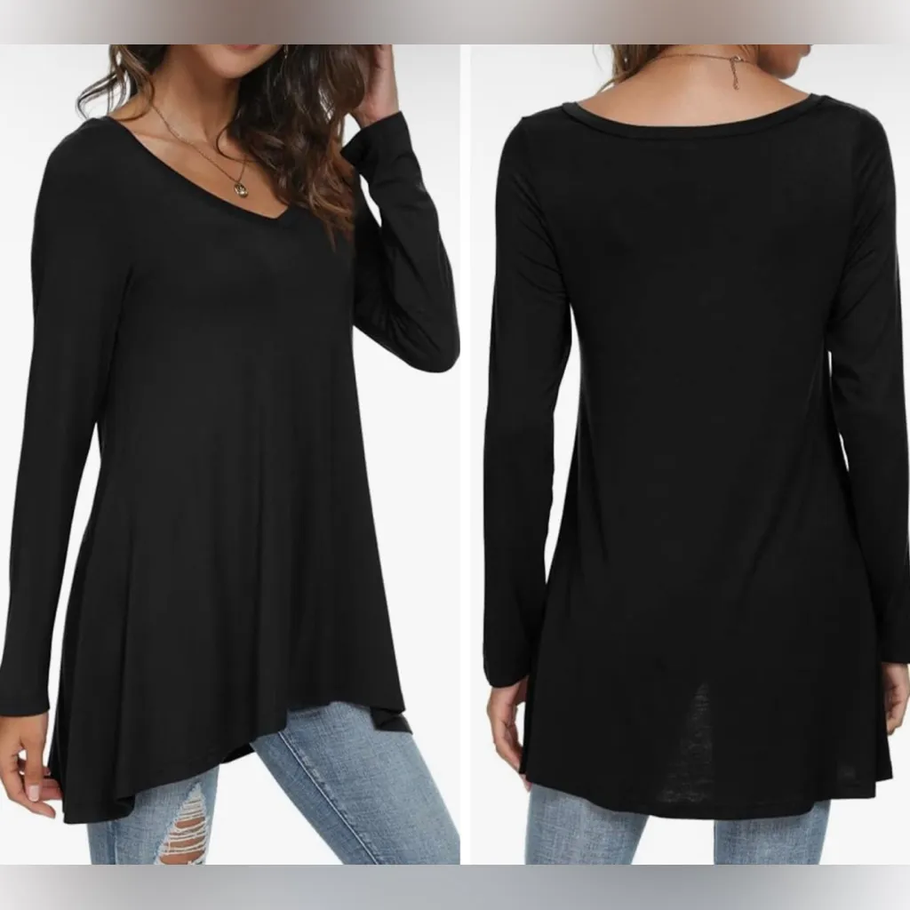 NWT Popyoung Long Sleeve V - Image 2