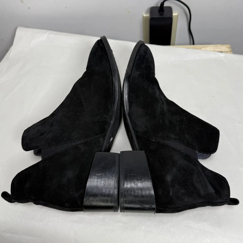 Seychelles Offstage Black Suede Boots Sz 6.5 - Image 9