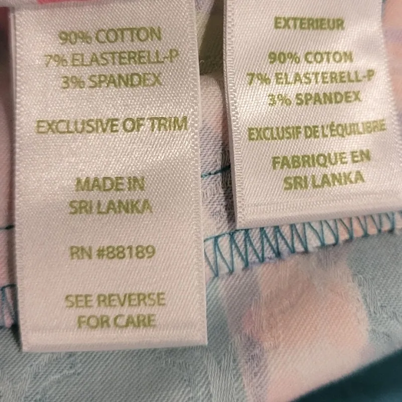 Lilly Pulitzer Kelly Skinny Ankle Pants Stretch Agate Green Safari Sighted 6 - Image 9