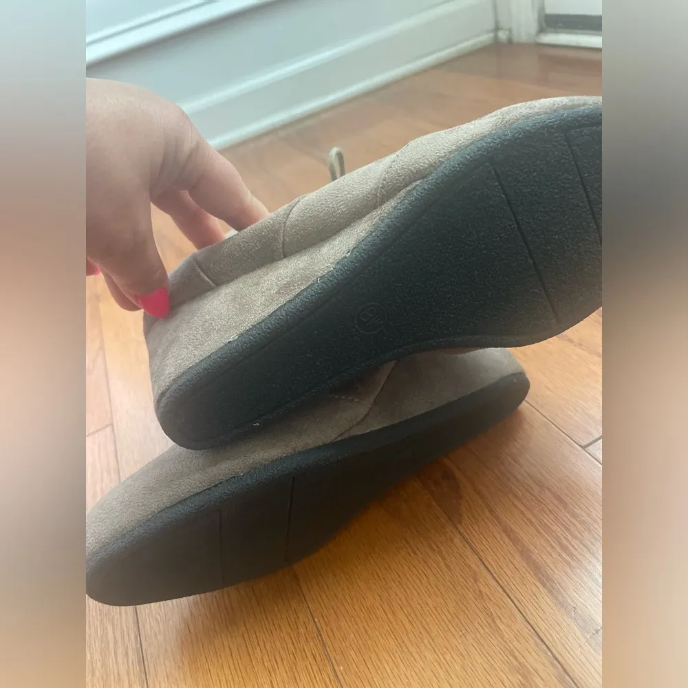 NWOT  Ankle Wedge Boots Gray Suede Leather Boho Lace Up Size 8. Desert‎ Booties - Image 6