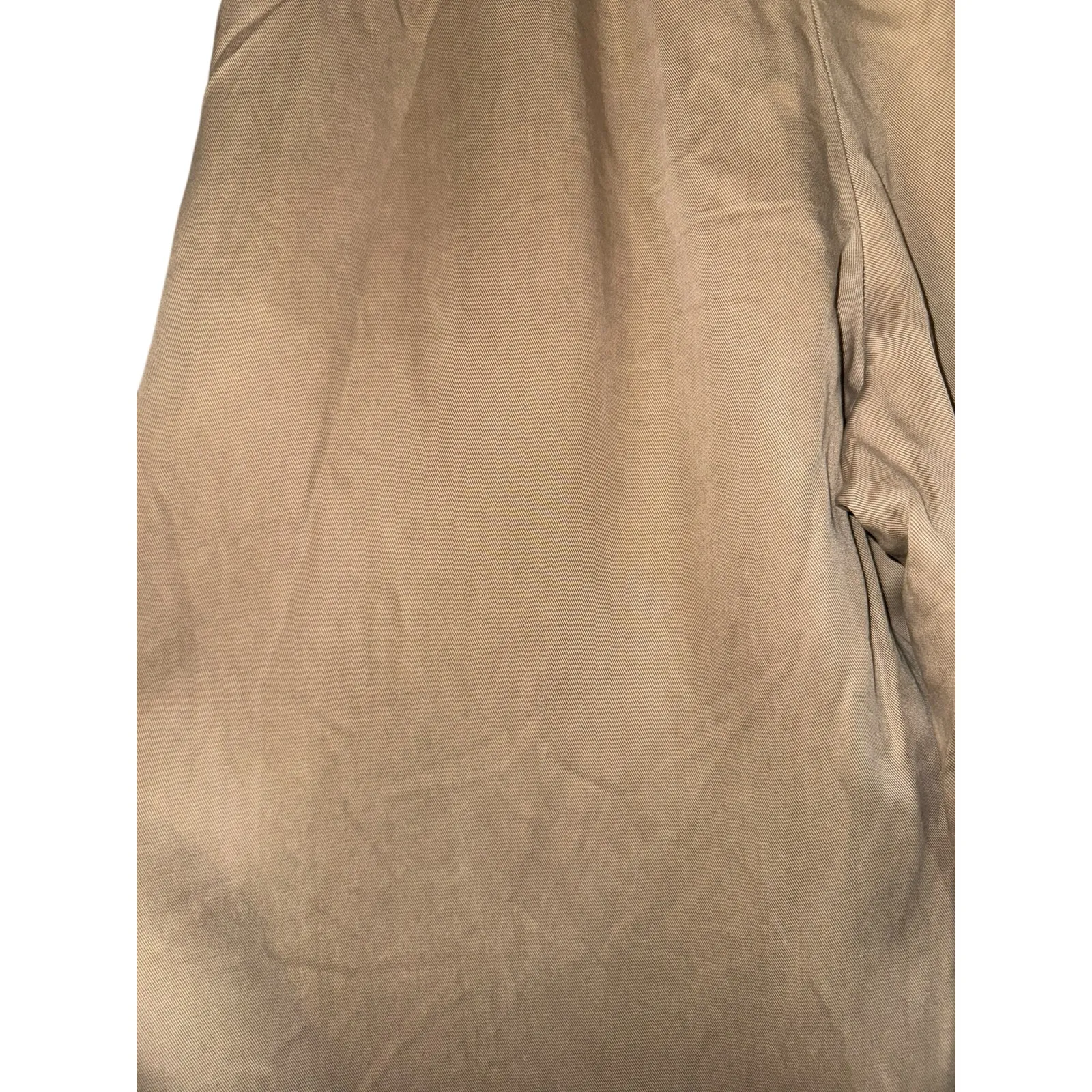 YFB Wide Leg Pants Embroidered High Waisted Pants Womens Medium Khaki Boho ~Flaw - Image 10