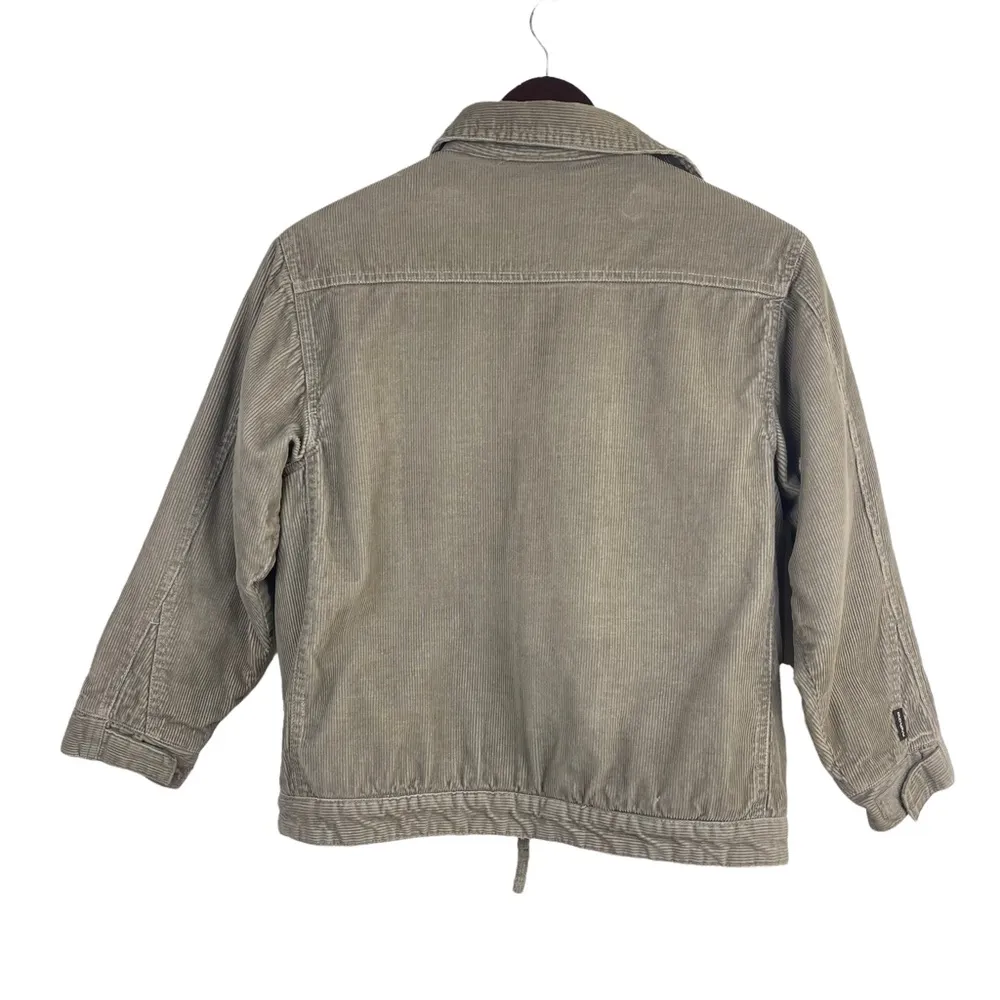 Old Navy Vintage Unisex Corduroy Sherpa Lining Jacket Kids  Sz M Women’s XS/S - Image 5