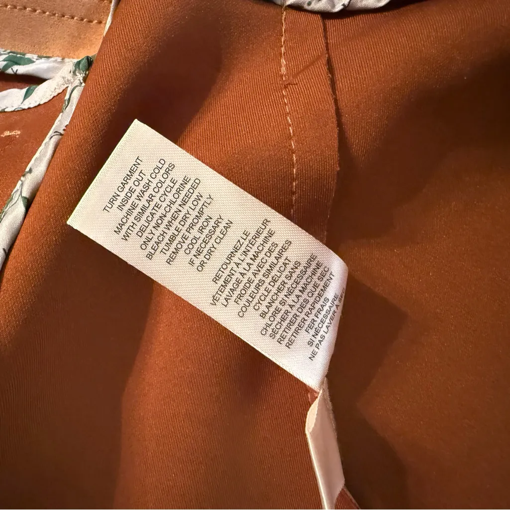 Tahari Women's Tan Leather Jacket - Image 6