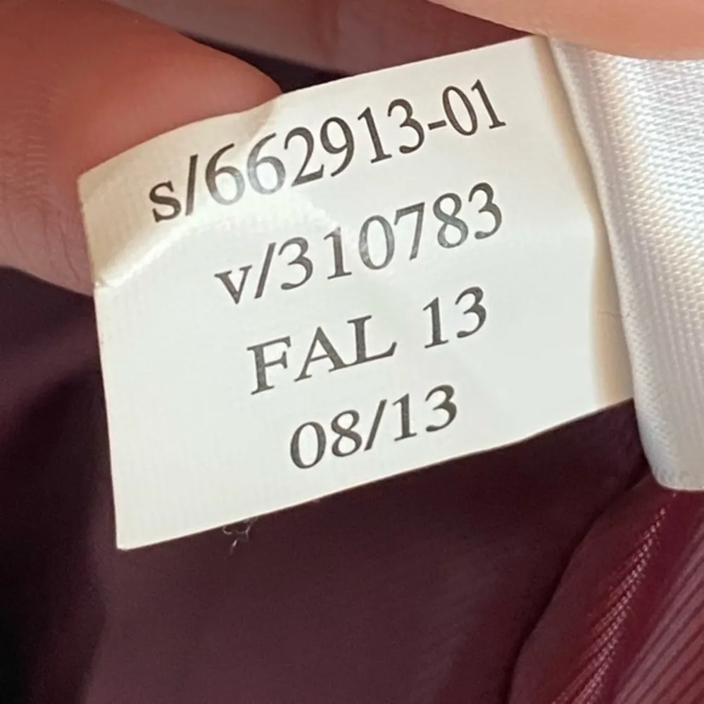 Banana Republic • Burgundy Wool Pea Coat - Image 31