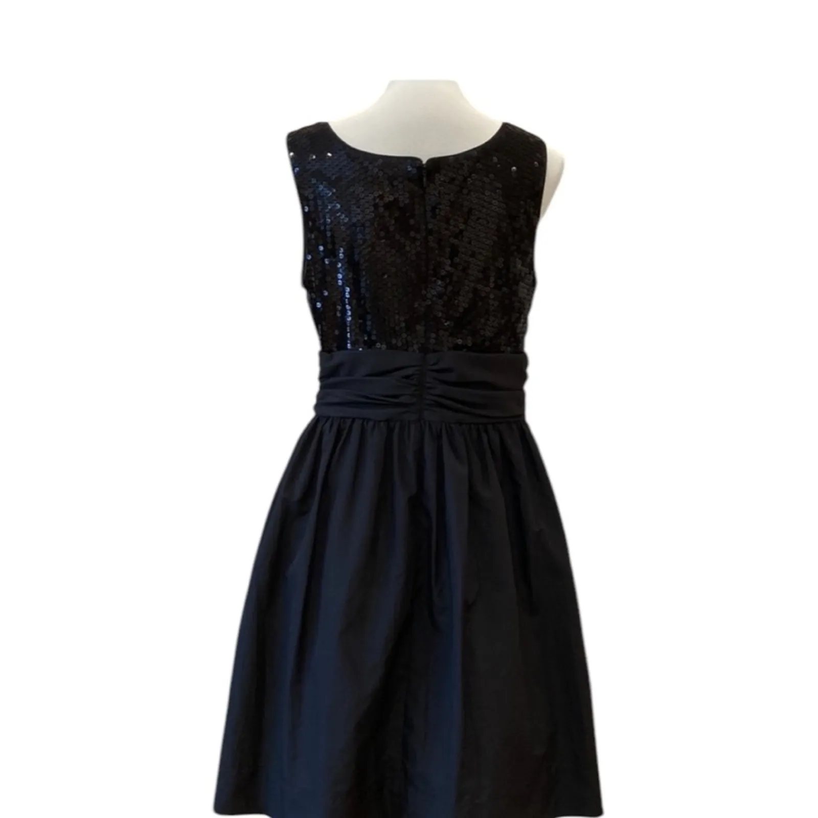 Vintage Black Cocktail Dress 16 Retro Plus Semi Formal 1X Dress Classic Party - Image 5