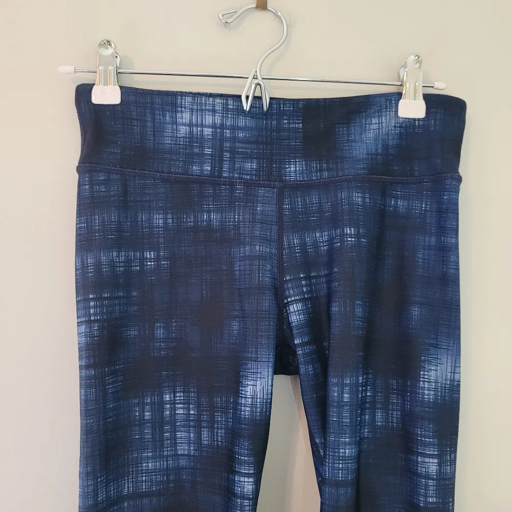 JoyLab Blue Mesh Detail Leggings - Image 2